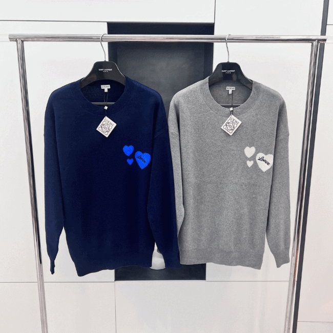 [Premium] 로에베 2023FW 러브 니트 스웨터 [2컬러]